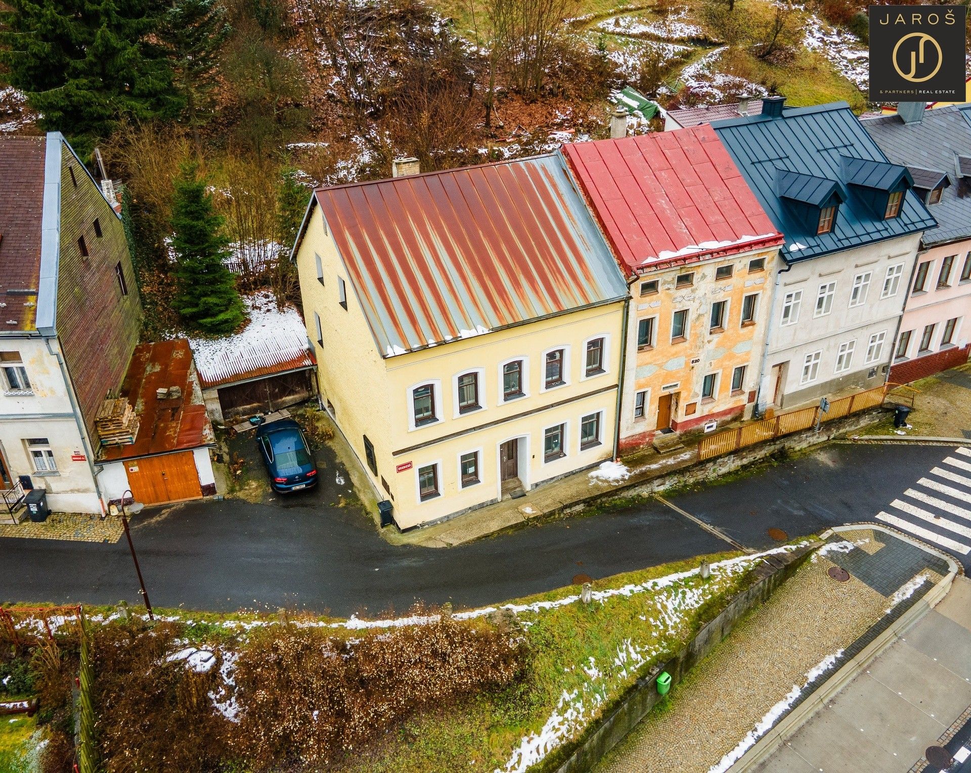Ubytovací zařízení, náměstí Republiky, Jáchymov, 249 m²