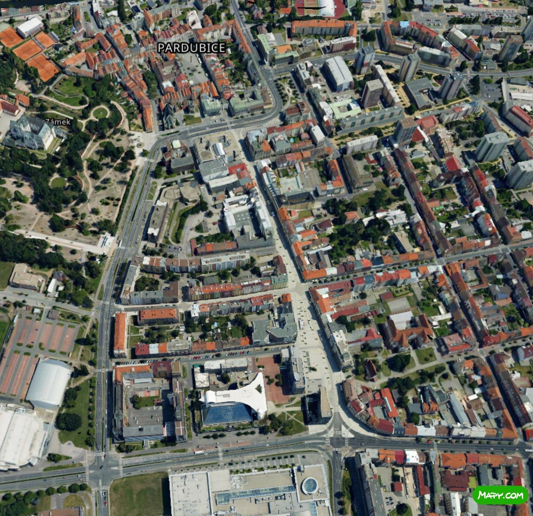 Obchodní prostory, Pardubice, 100 m² - 1