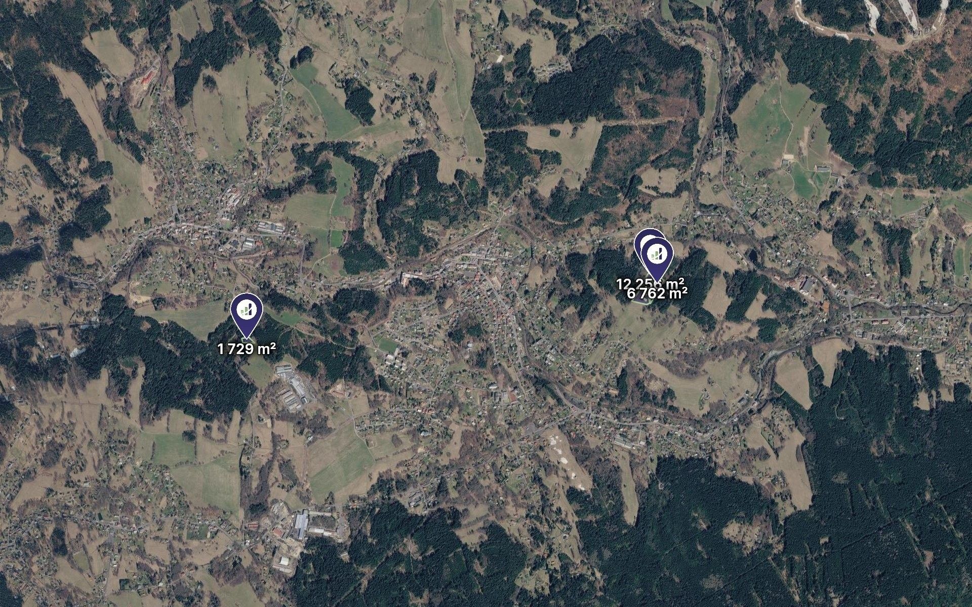 Louka · 20 747 m² · Smržovka - 3