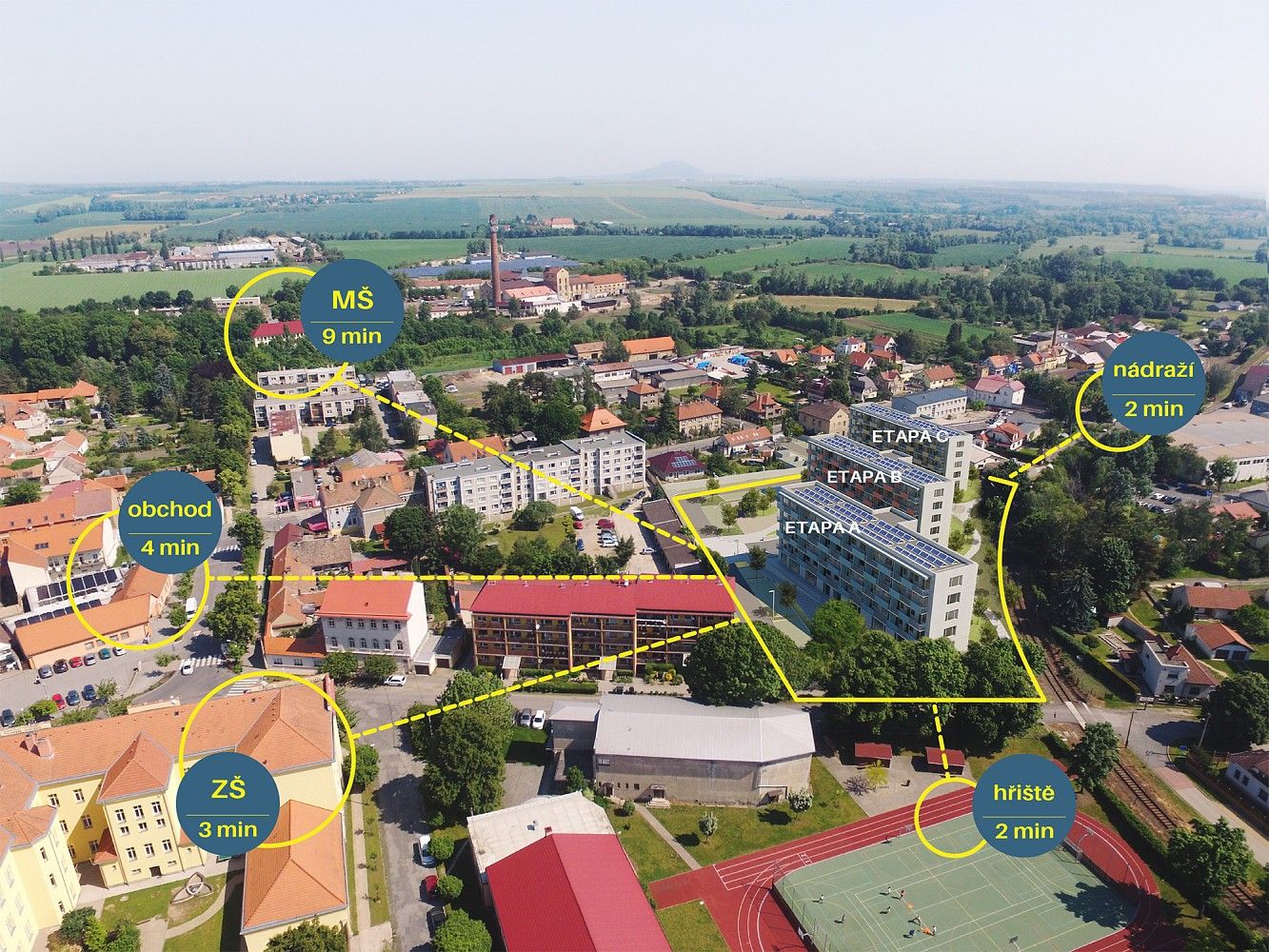 Prodej byt 1+kk - Velvary, okres Kladno, Středočeský kraj, 35 m² - 5