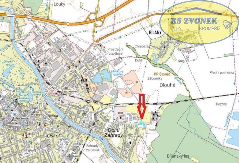 Prodej komerční pozemek - Kroměříž - 5