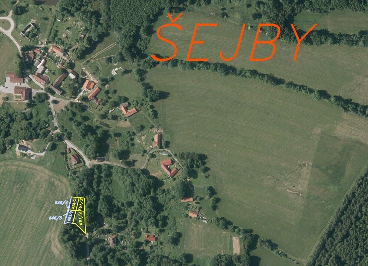 Prodej pozemek pro bydlení - Horní Stropnice Šejby, 1 757 m² - 5
