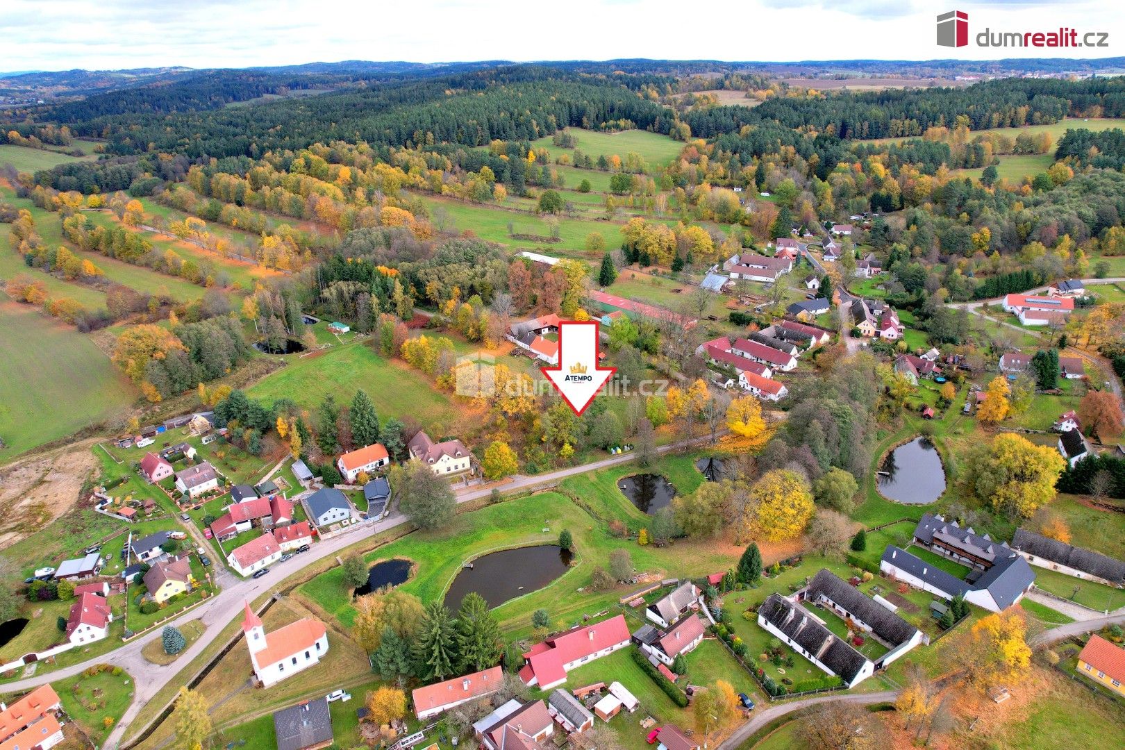 Pozemky pro bydlení, Nová Bystřice Nový Vojířov, 634 m² - 1