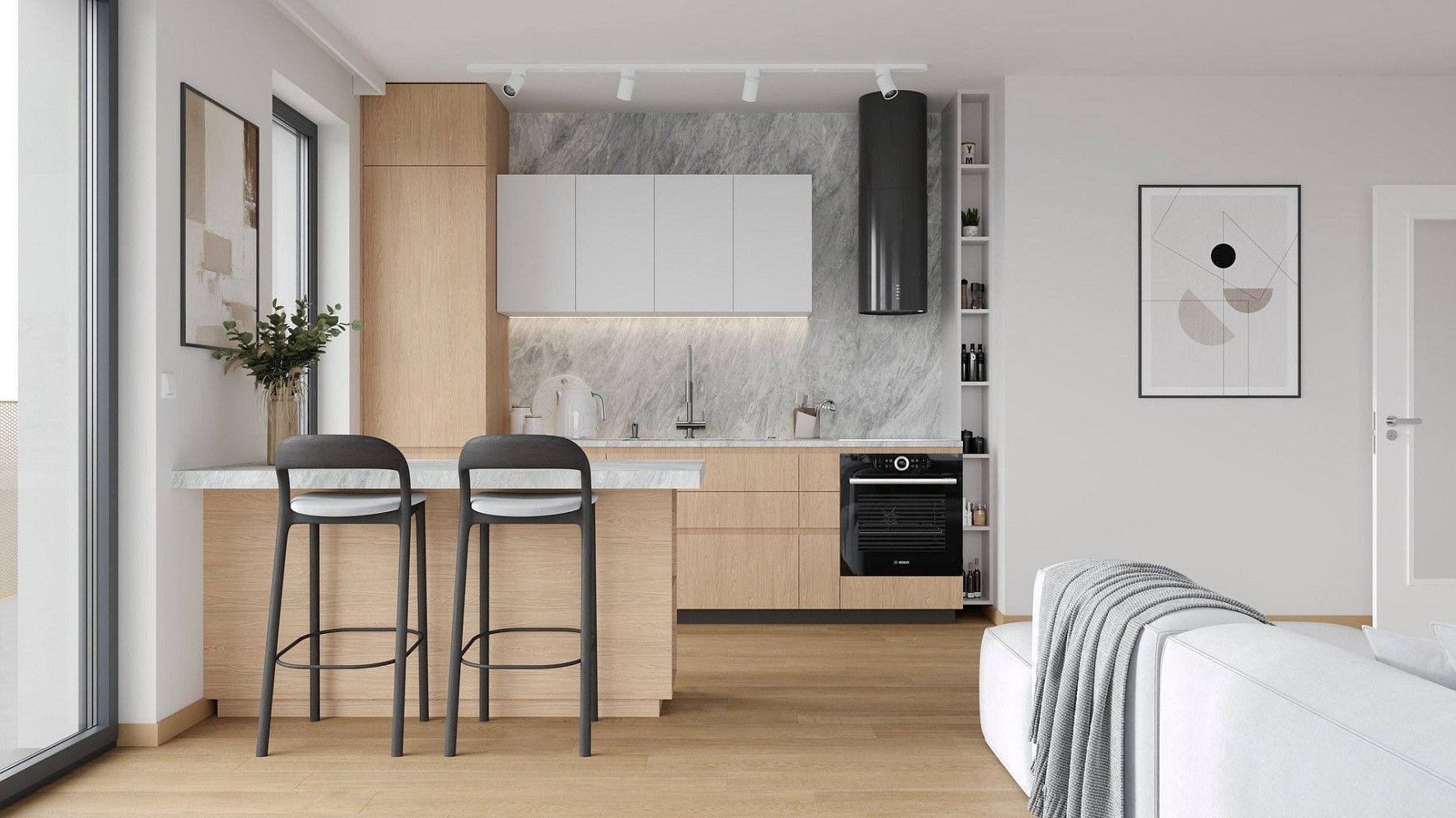 3+kk, Praha - Malešice, okres Praha 10, Hlavní město Praha, 76 m² - 1