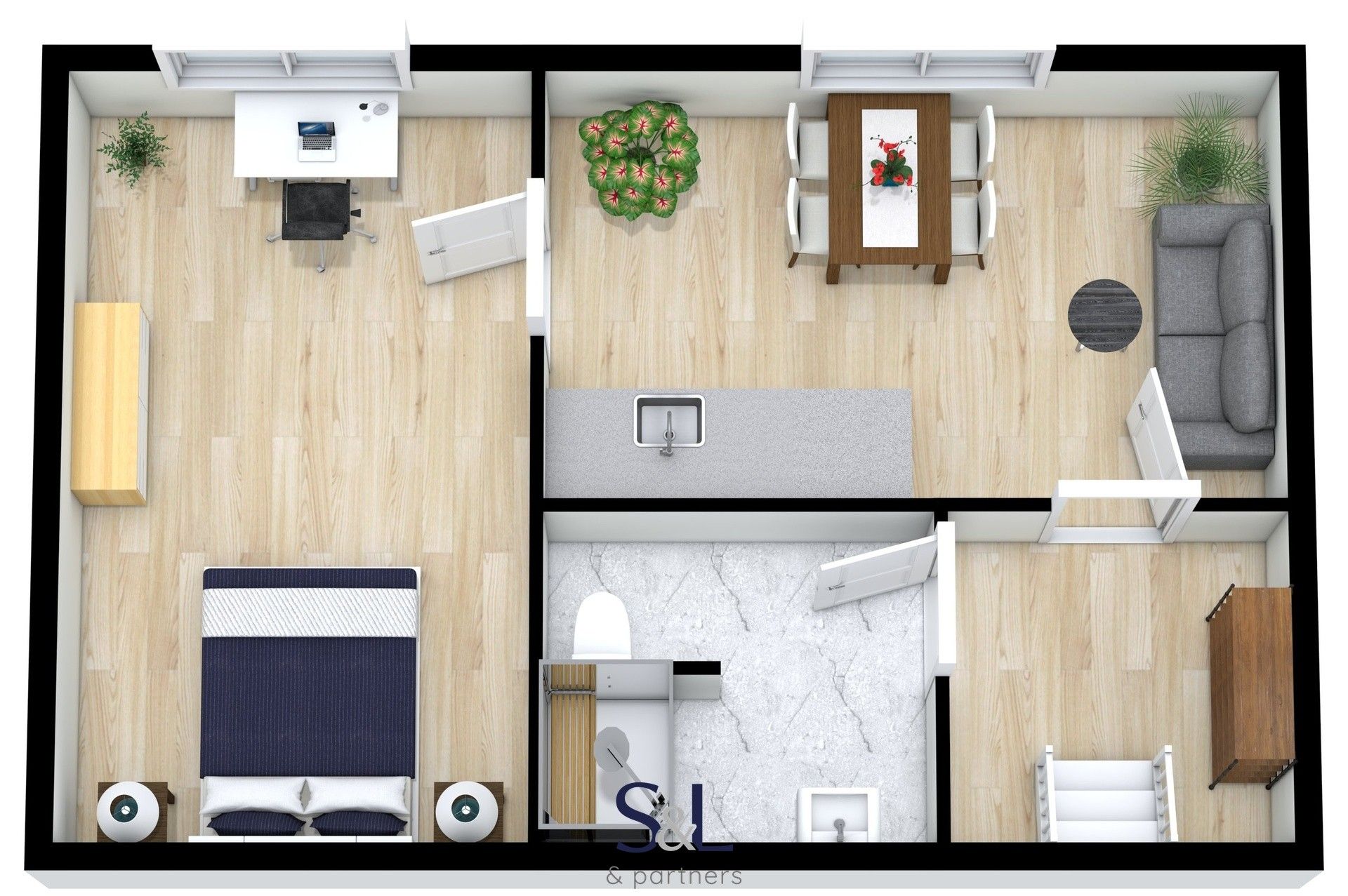 Pronájem byt 2+kk - Moskevská, Česká Lípa, 74 m² - 5