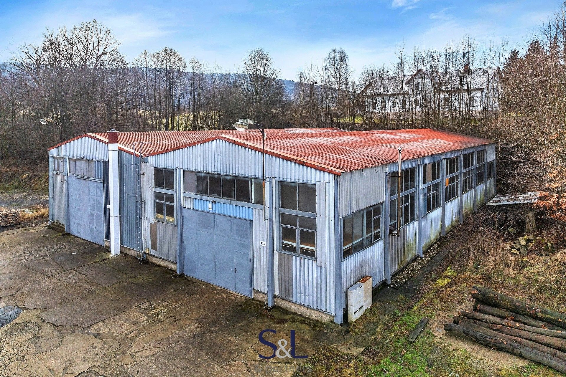 Výrobní prostory, Oldřichov v Hájích, 631 m²