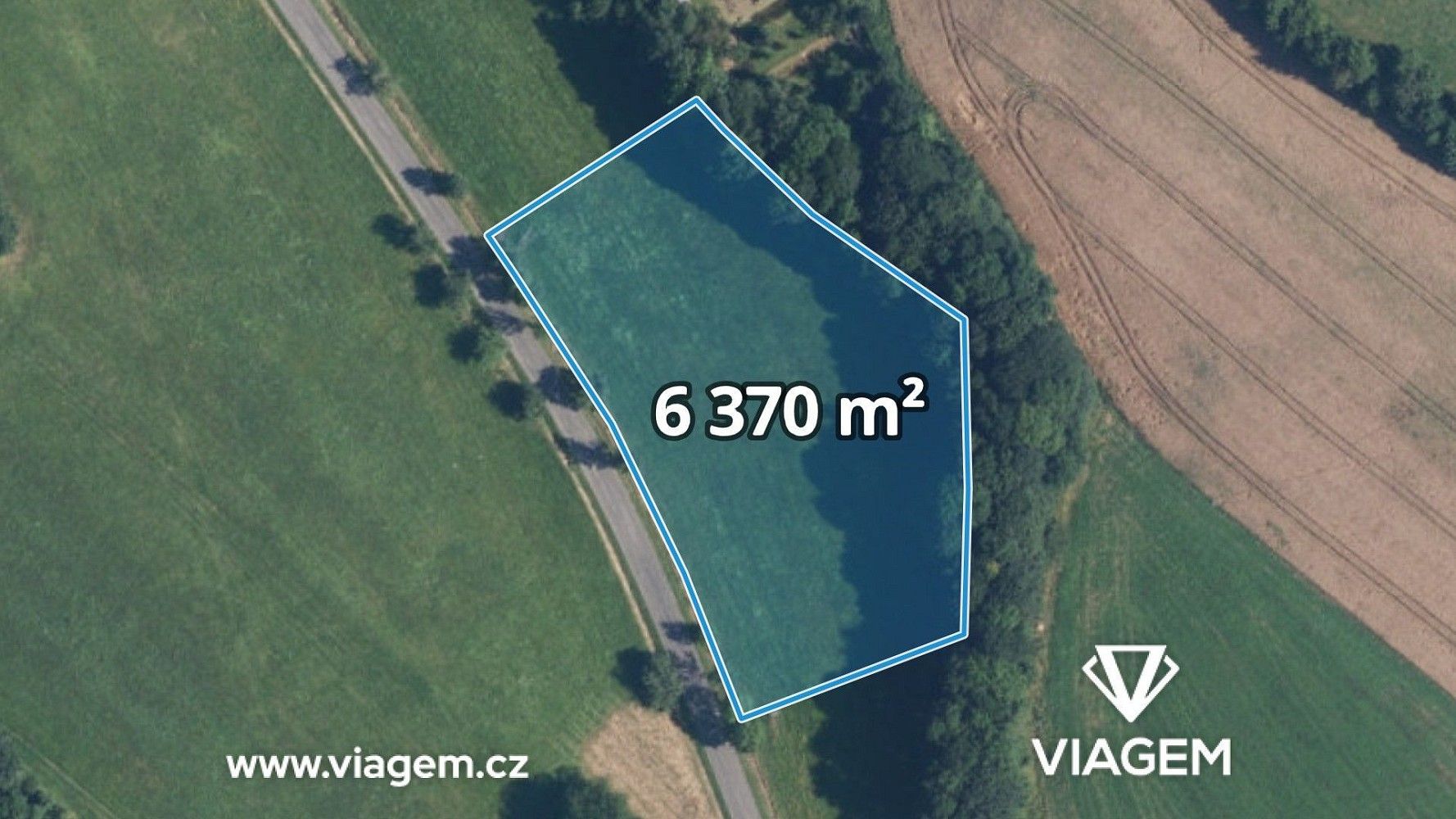 Zemědělský pozemek, 1 274 m²