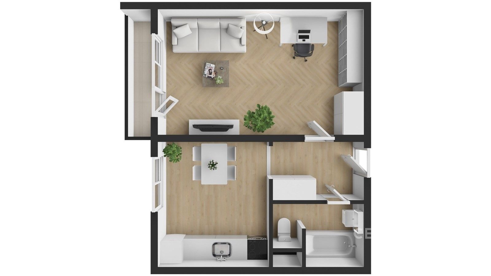Byt 1+1 · 39 m² · Srbská 266, Ostrava Výškovice - 3
