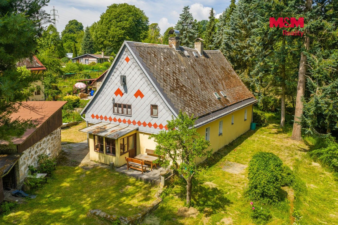 Chaty, Horní Rozmyšl, Dolní Nivy, 130 m² - 2