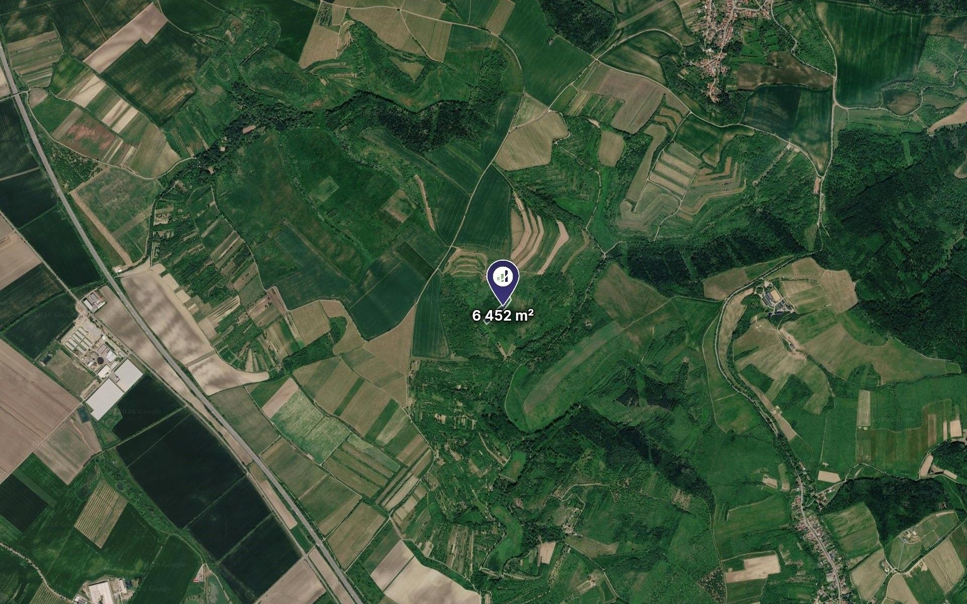 Louky, Hustopeče, 6 452 m² - 2