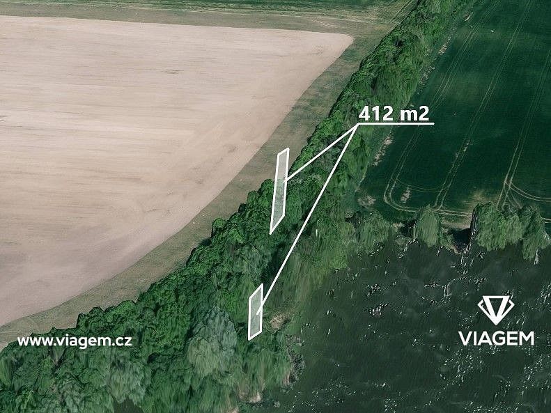 Zemědělský pozemek, 412 m²