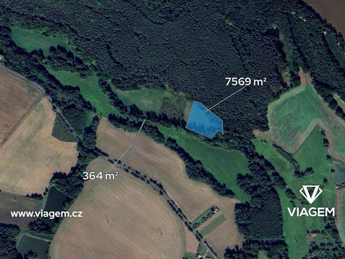 Zemědělské pozemky, Vrbatův Kostelec, okres Chrudim - 2