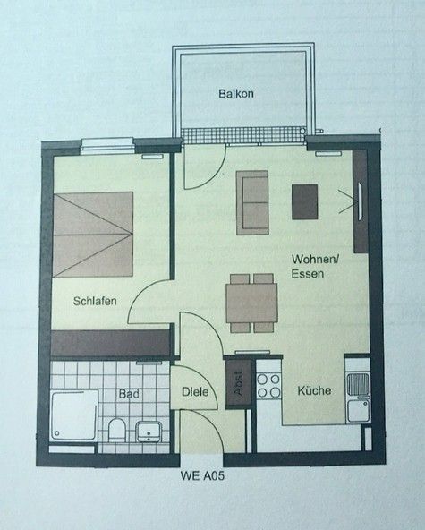2+1, Hessische Str. 122 Dortmund Eving Nordrhein-Westfalen 44339, 53 m² - 2