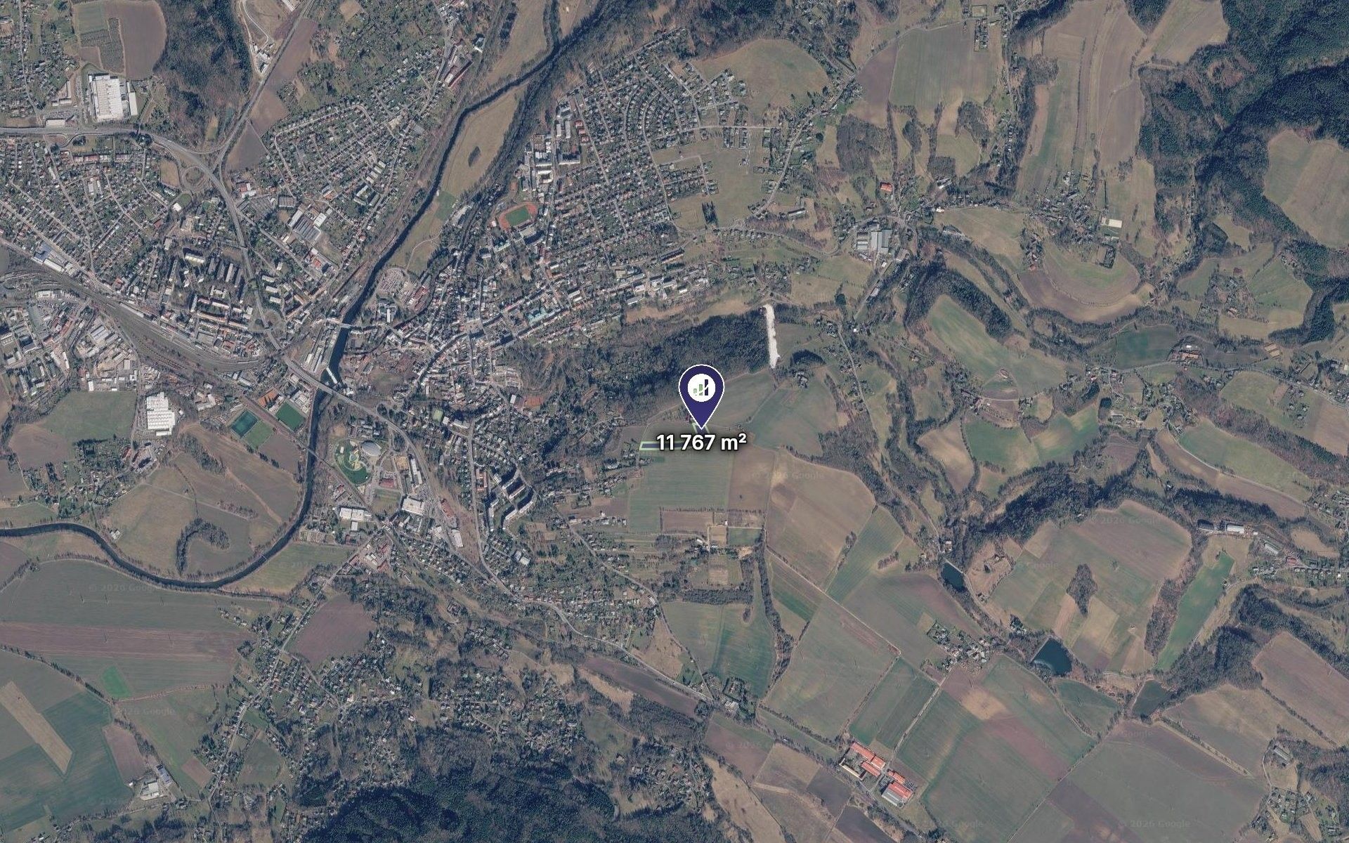 Prodej zemědělský pozemek - Turnov, 11 767 m² - 2