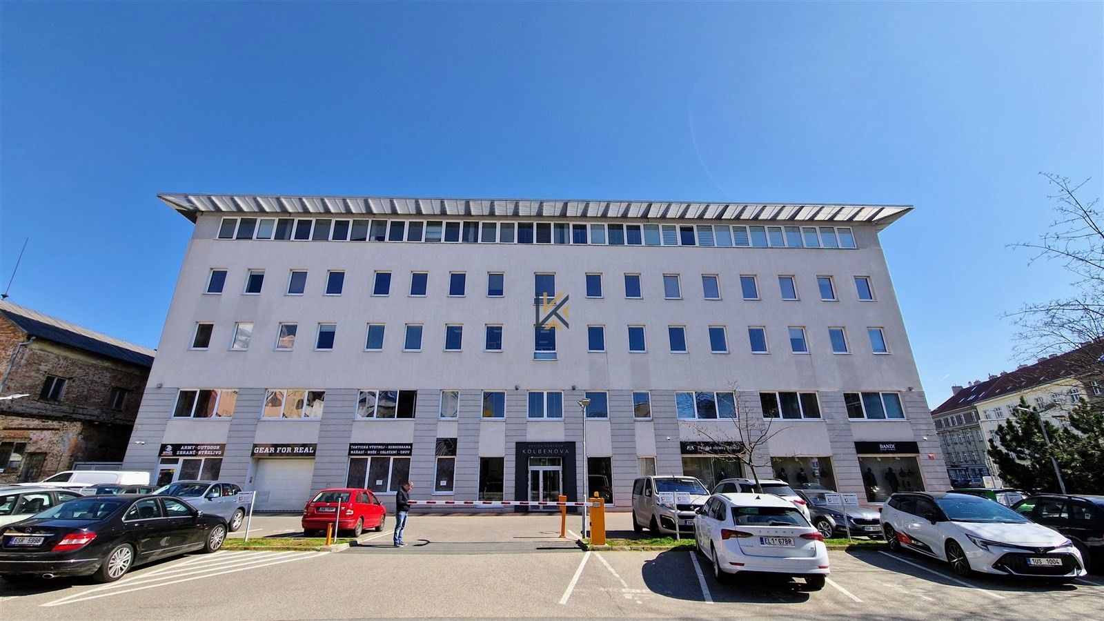 Kanceláře, Kolbenova, Praha, 835 m²