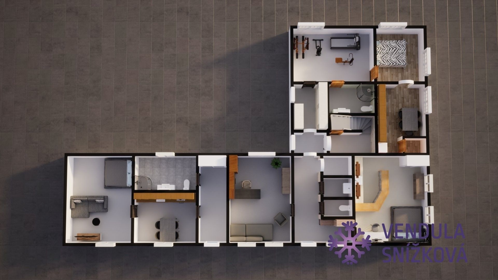 Ubytovací zařízení, Vinařice, 533 m² - 2
