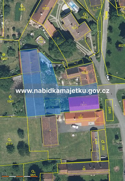 Pozemek pro bydlení, 1 488 m²