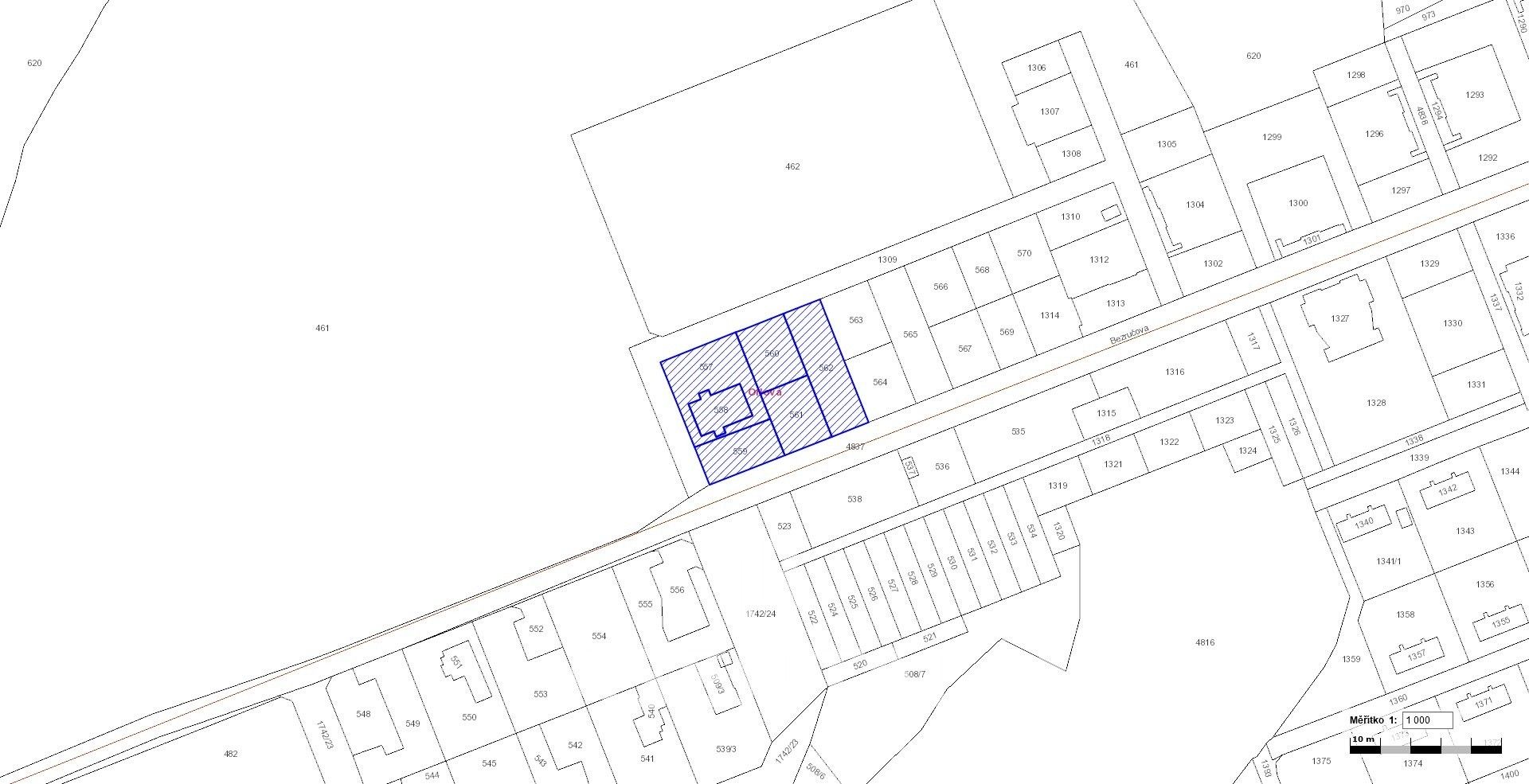 Komerční pozemek · Bezručova, Orlová Město - 3