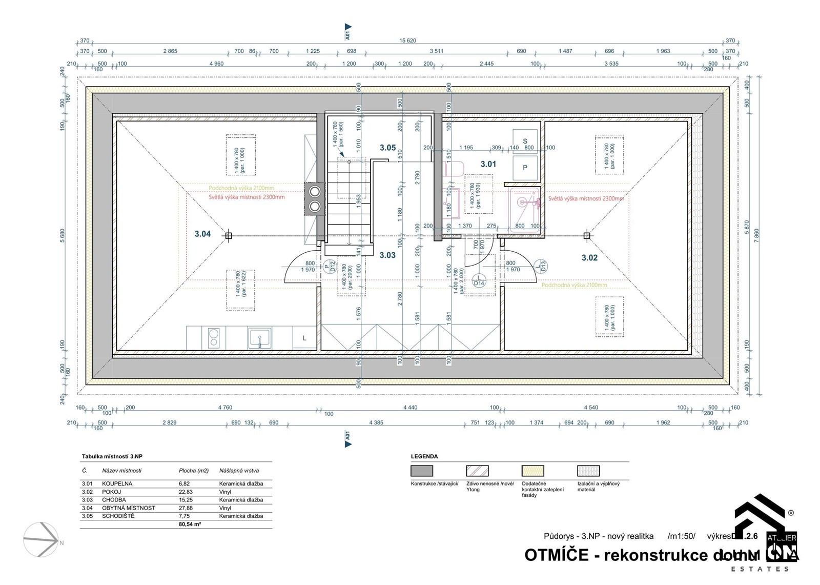 Prodej byt 2+kk - Otmíče, 81 m² - 5