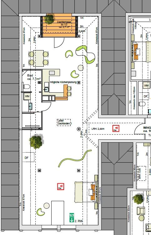 1+1, , Bádensko-Württembersko, 106 m² - 2