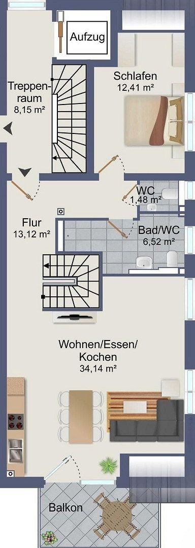 4+kk, Gäustraße 24, , Bádensko-Württembersko, 104 m² - 2