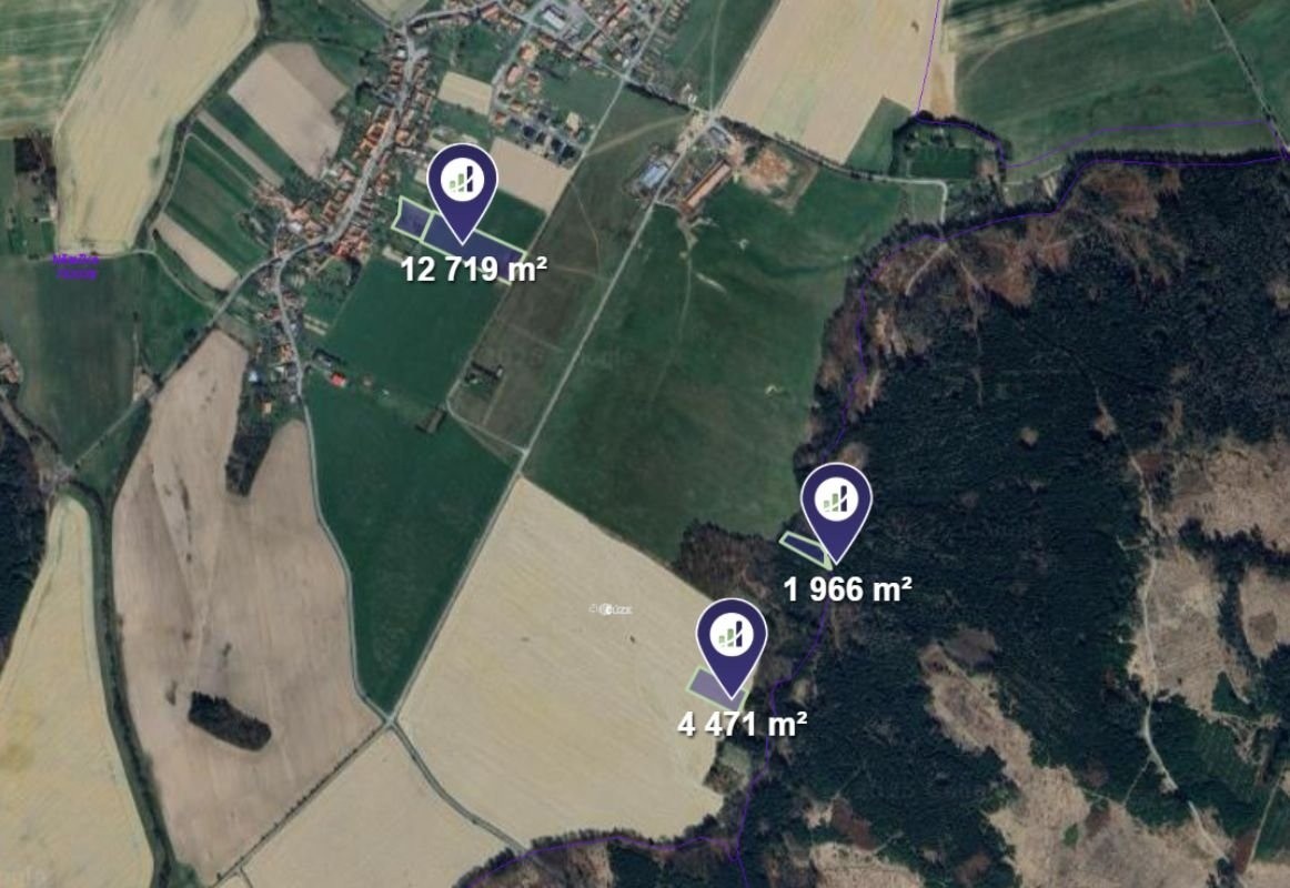 Zemědělský pozemek · 1 596 m² · Němčice - 3