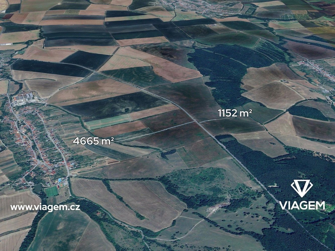 Zemědělské pozemky, Horní Němčí, okres Uherské Hradiště, Zlínský kraj