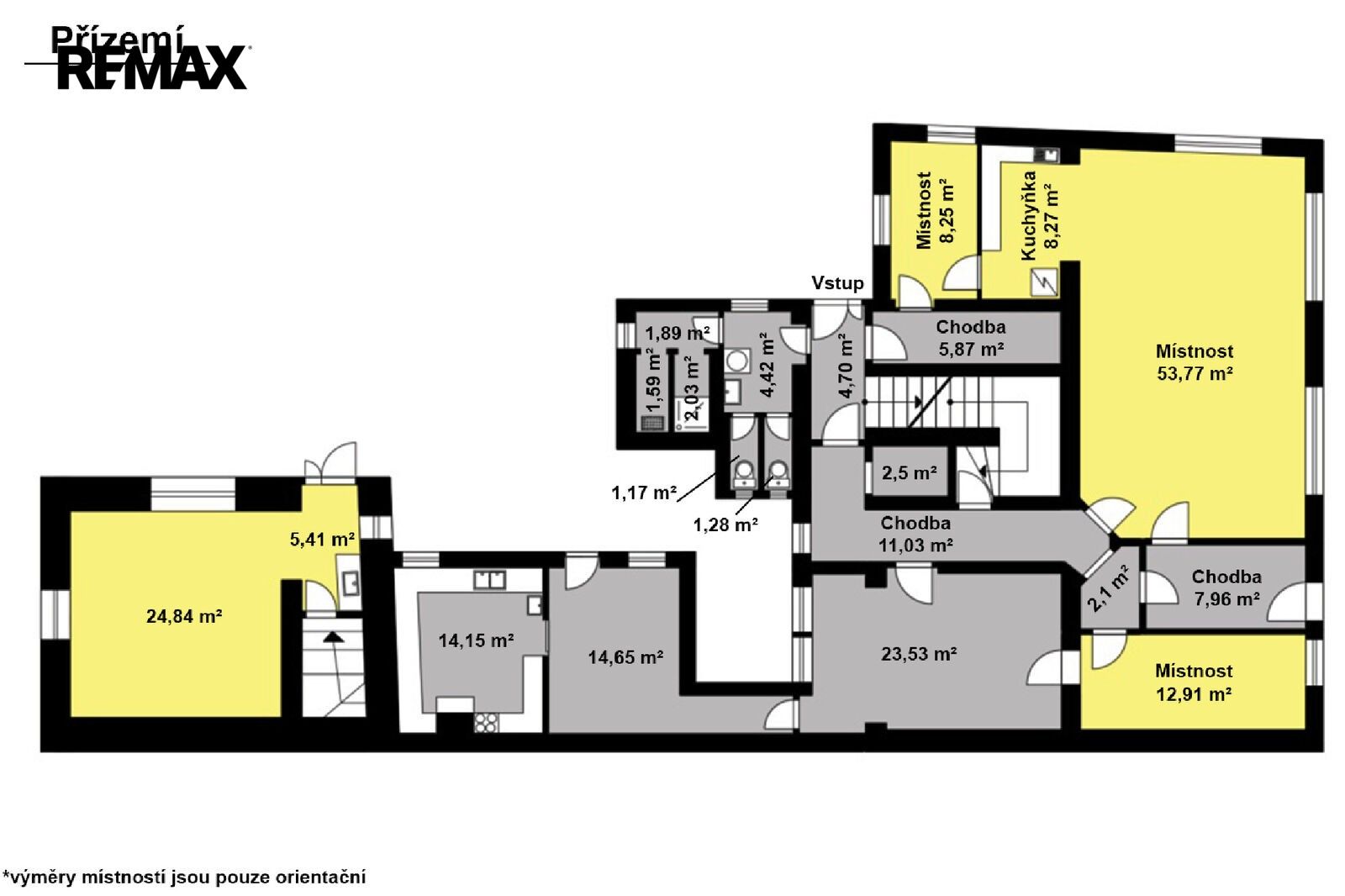 Obchodní prostory, Komenského 586, Nymburk, 645 m² - 2