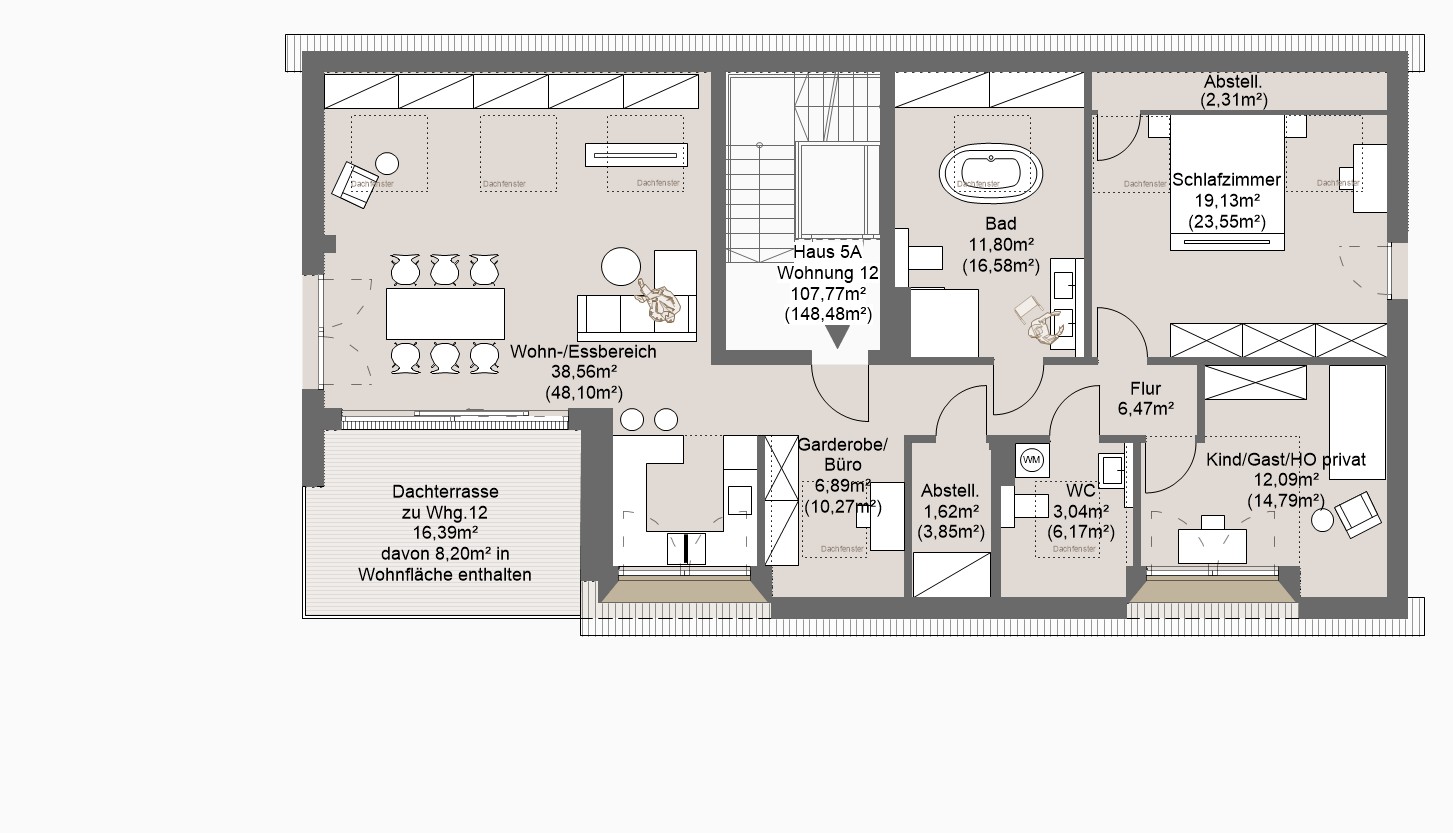 3+kk, Grafing bei München Grafing bei München Bayern 85567, 108 m² - 1