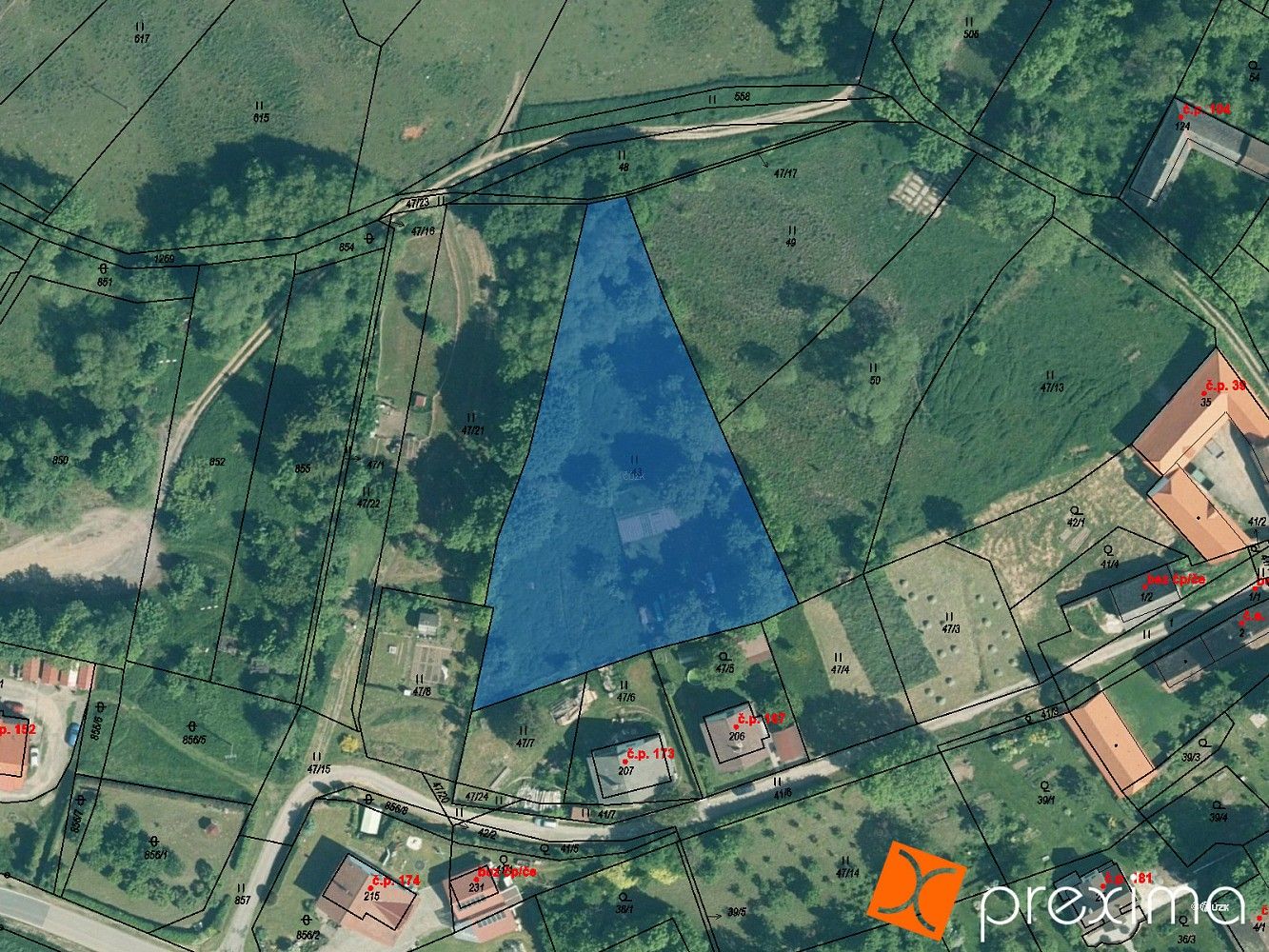 Pozemek, 622 m²