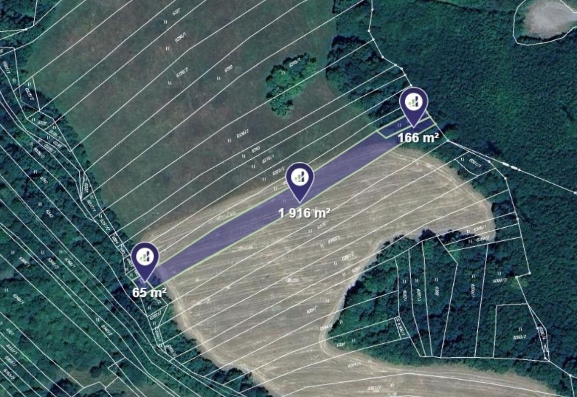 Louky, Nová Lhota, 2 147 m²