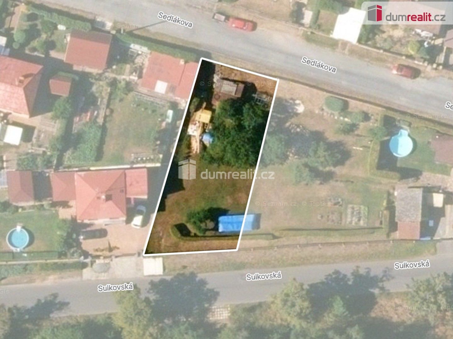 Pozemky pro bydlení, Sedlákova, Plzeň, 470 m²