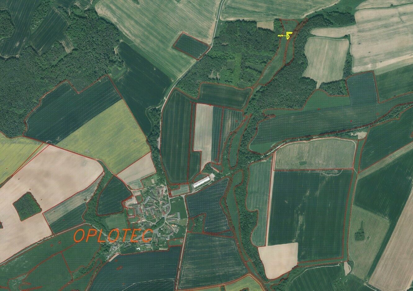 Prodej zemědělský pozemek - Oplotec, Horšovský Týn, 385 m²