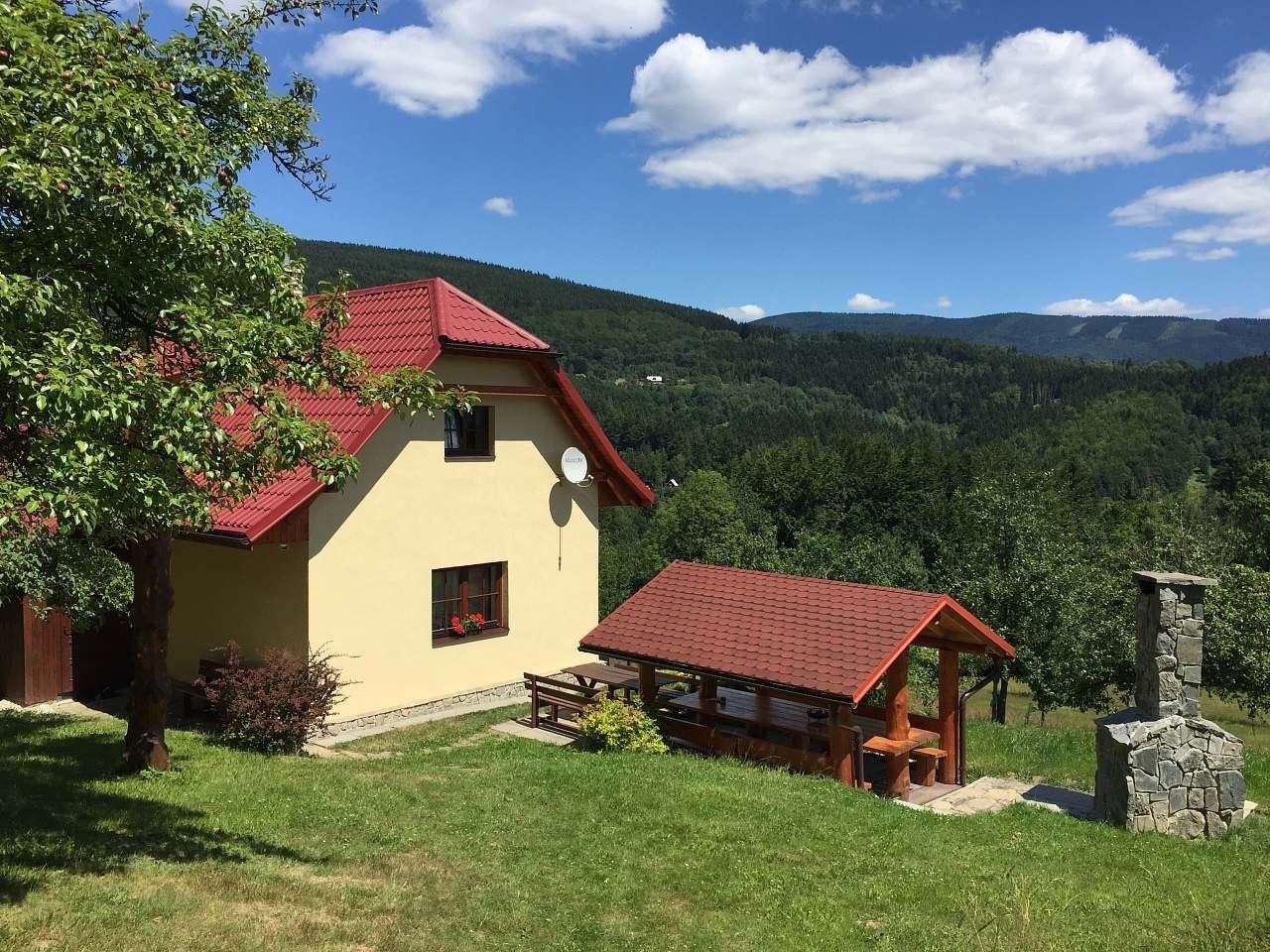 Chaty, Prostřední Bečva - Prostřední Bečva, Zlínský kraj