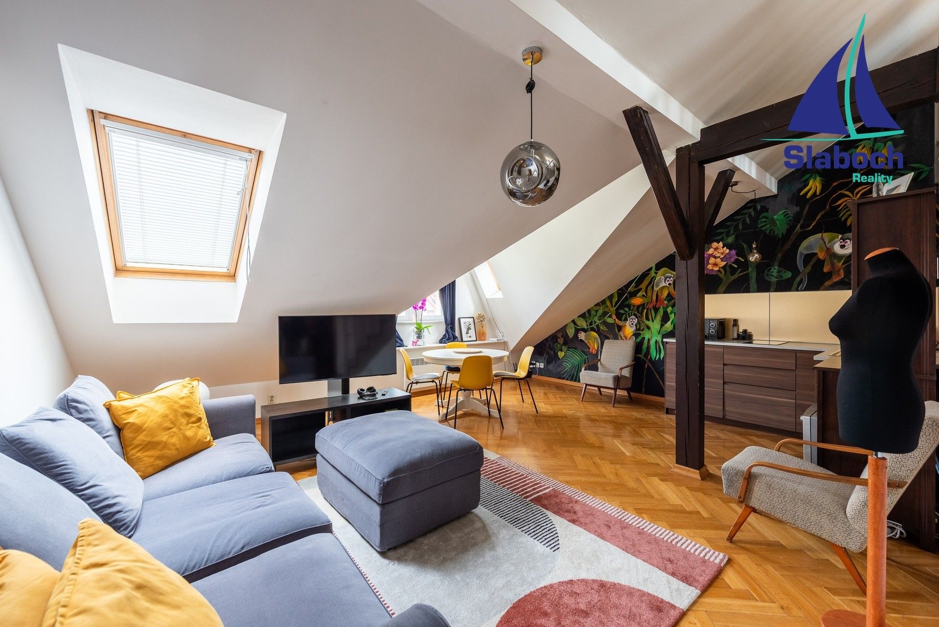2+kk, Křižíkova 489, Praha Karlín, 56 m² - 2