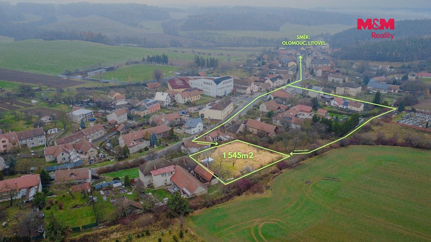 Prodej pozemek pro bydlení - Přemyslovice, okres Prostějov, Olomoucký kraj - 5