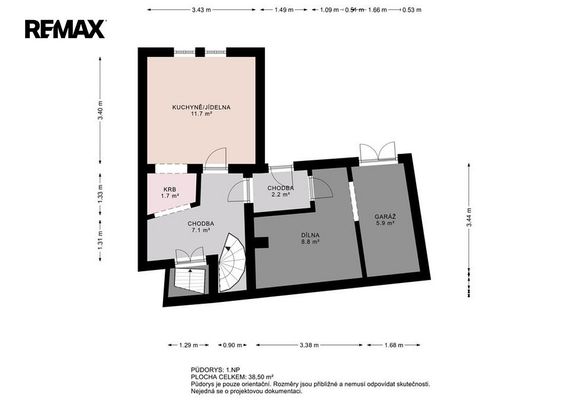 Rodinný dům · 81 m² · Řepín - Živonín, okres Mělník - 3