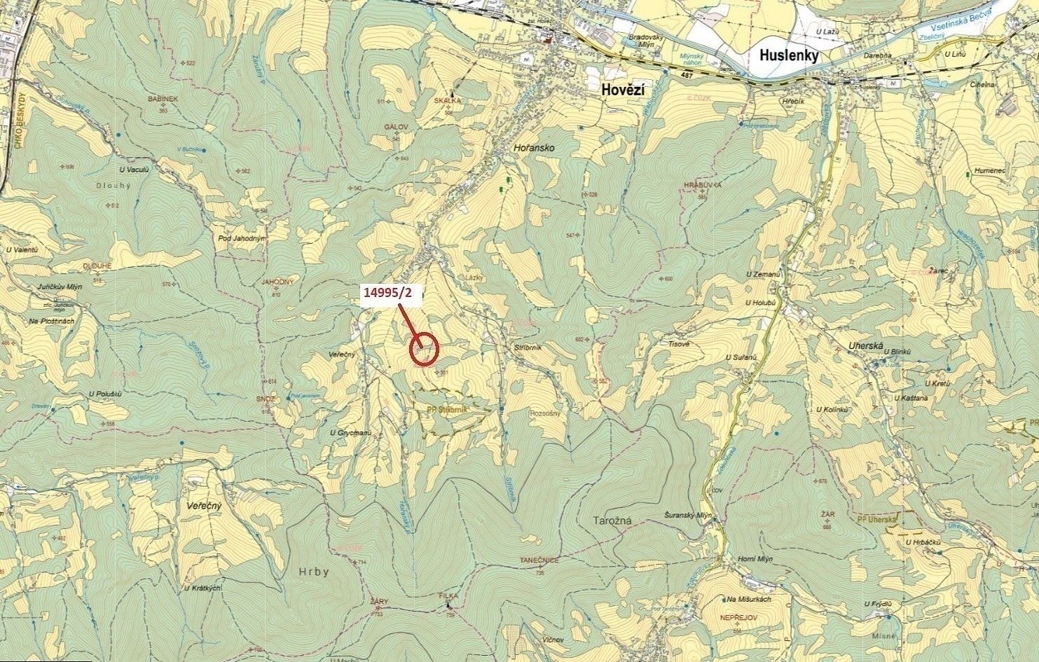 Lesy, Hovězí, okres Vsetín, Zlínský kraj