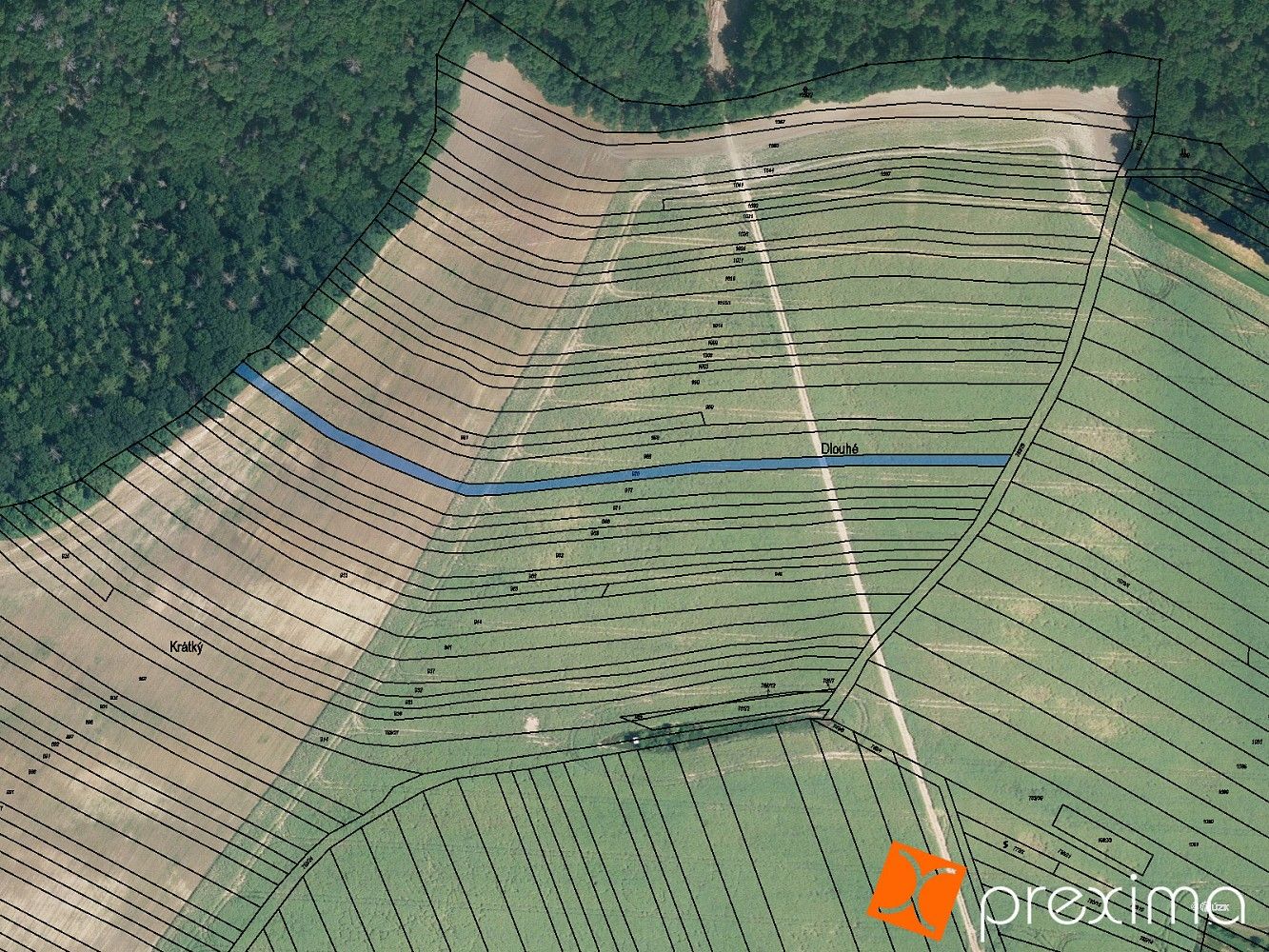 Zemědělský pozemek, 545 m²