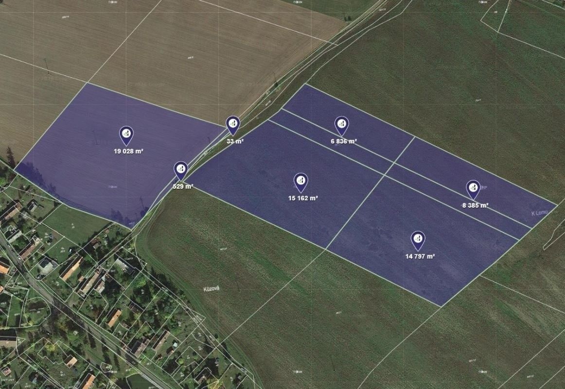 Zemědělský pozemek, 57 981 m²