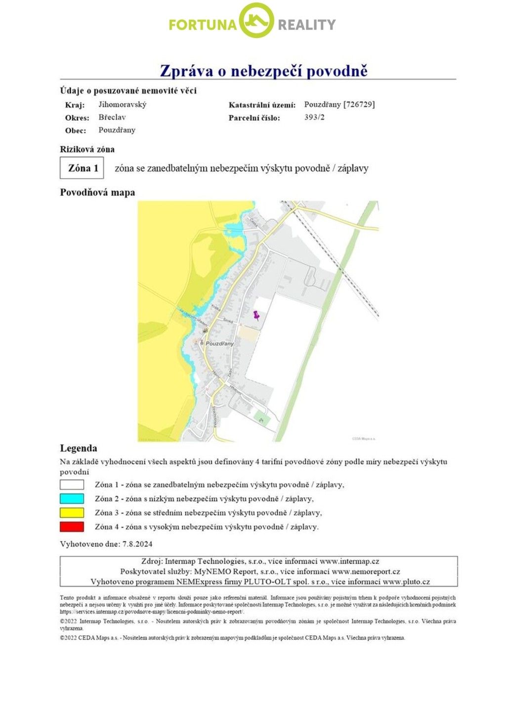 Pozemek pro bydlení · 1 274 m² · Pouzdřany - 4