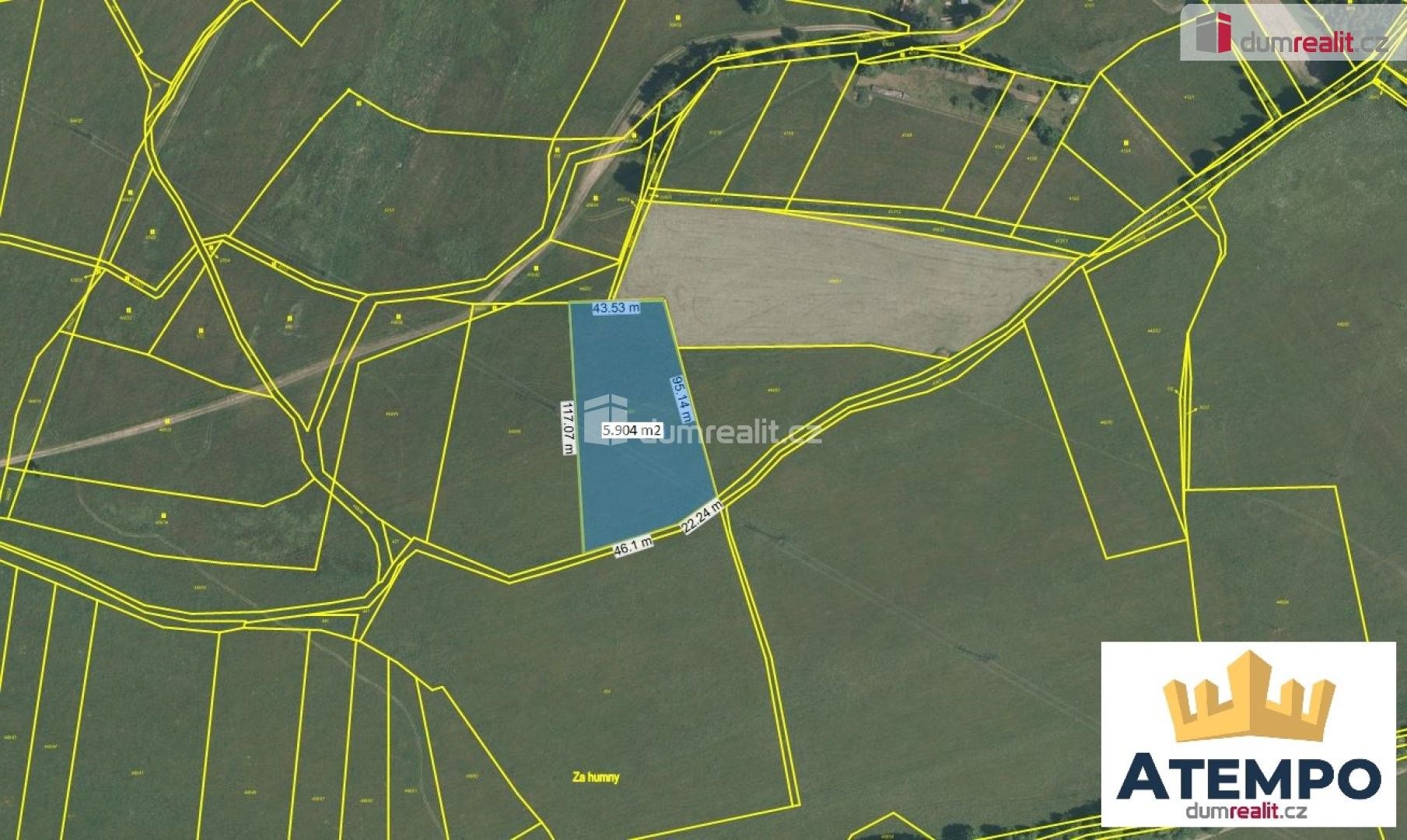 Zemědělské pozemky, Zdíkov, 5 904 m² - 2