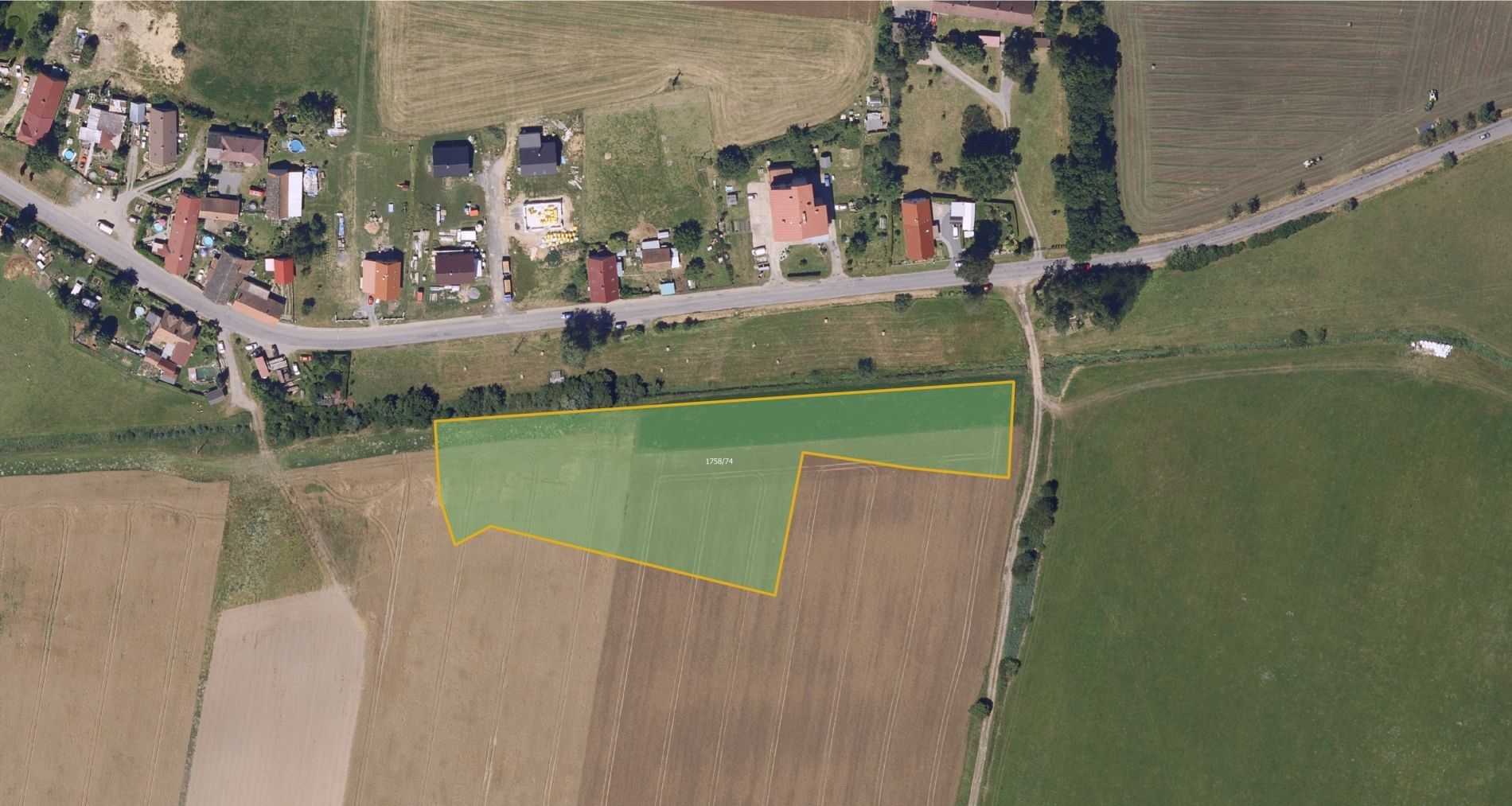 Zemědělské pozemky, Tisovec