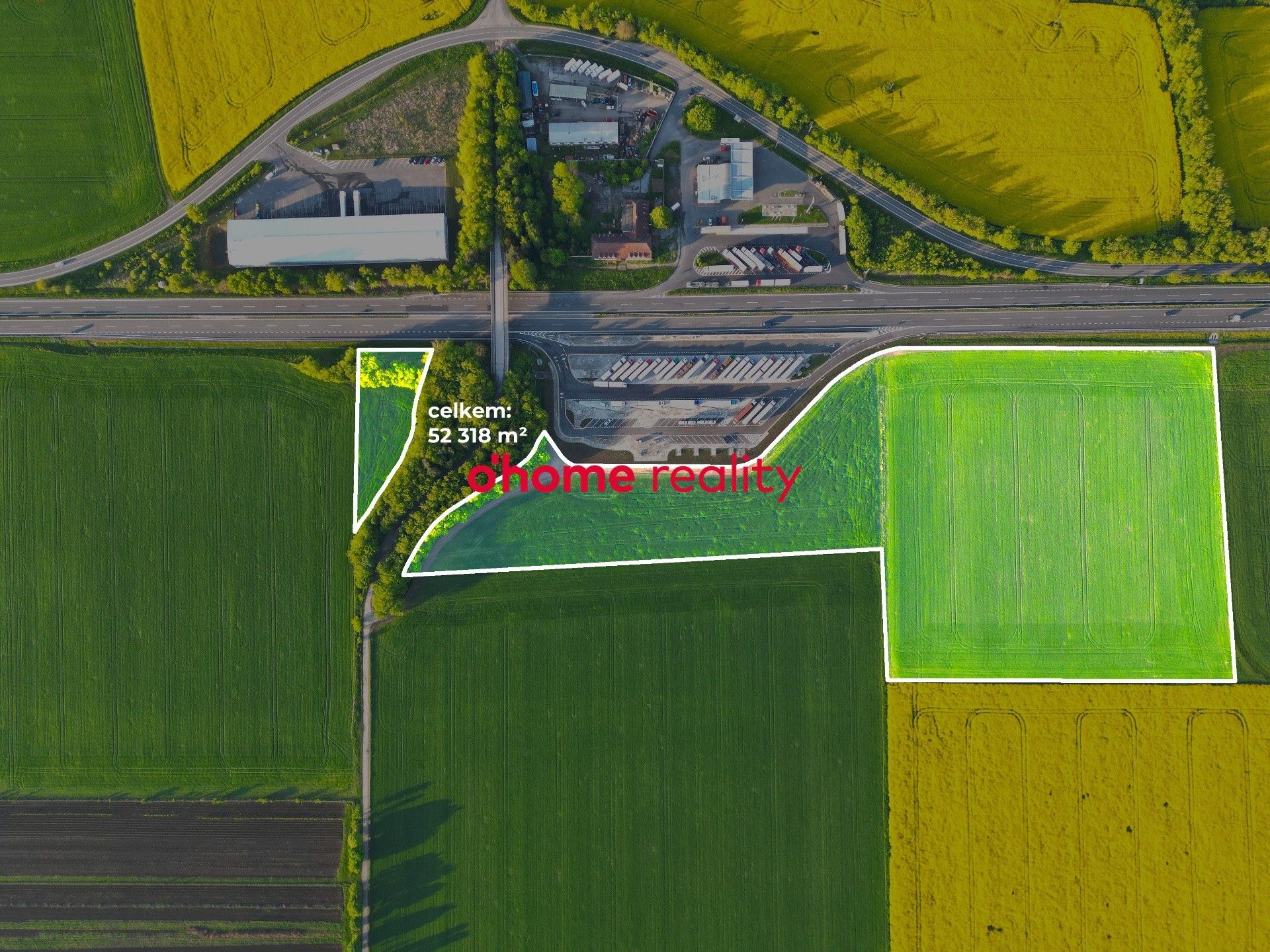 Prodej komerční pozemek - Skrbeň, 18 509 m²