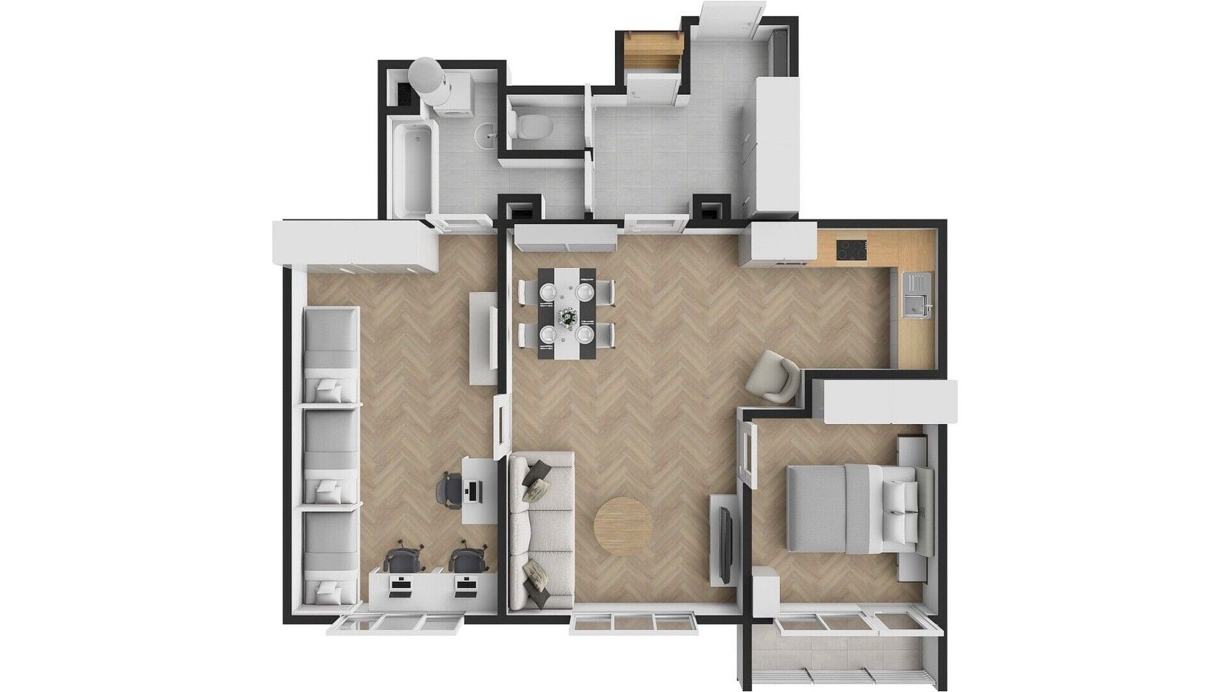 Byt 3+kk · 86 m² · Praha - Libeň, Hlavní město Praha - 4