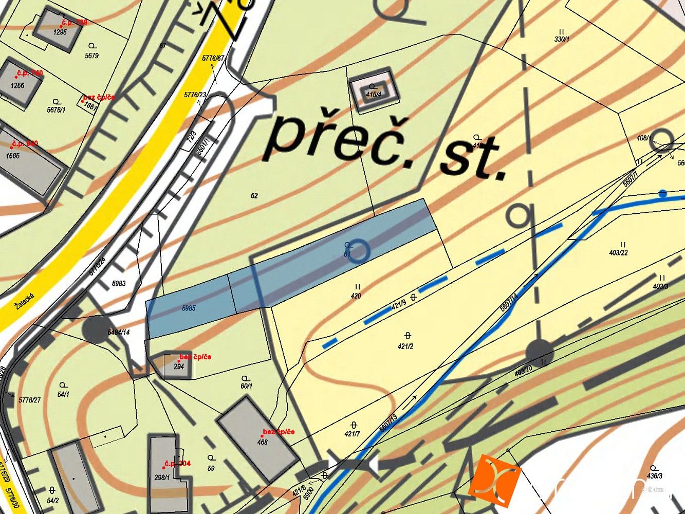 Pozemek pro bydlení · Kralovice, okres Plzeň-sever, Plzeňský kraj - 3