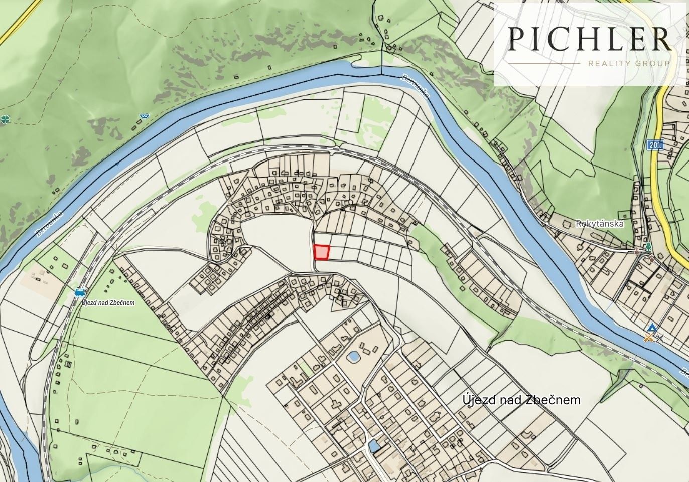 Zahrada · 1 043 m² · Zbečno - 4