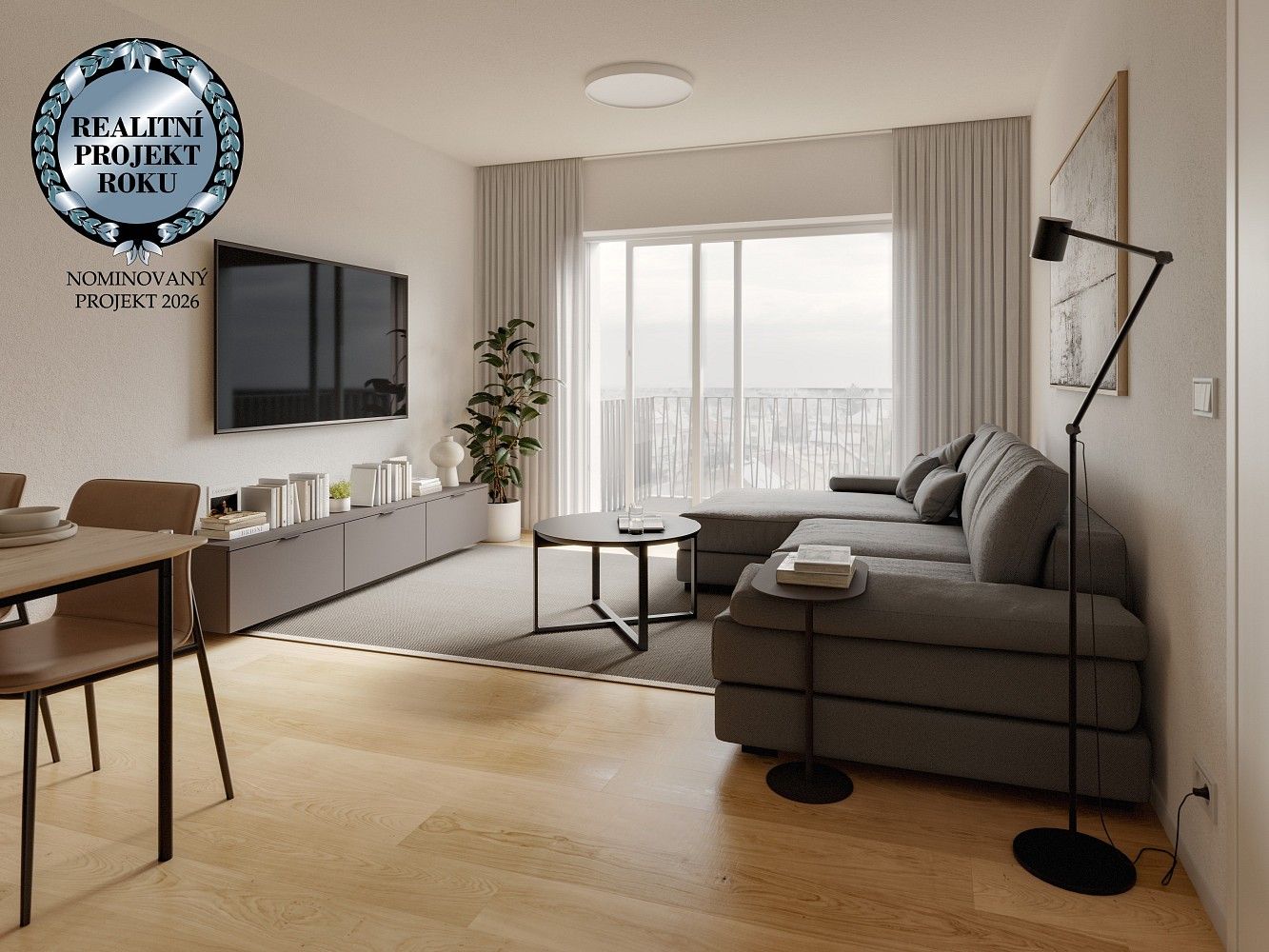 2+kk, Pardubice, Pardubický kraj, 52,6 m² - 1