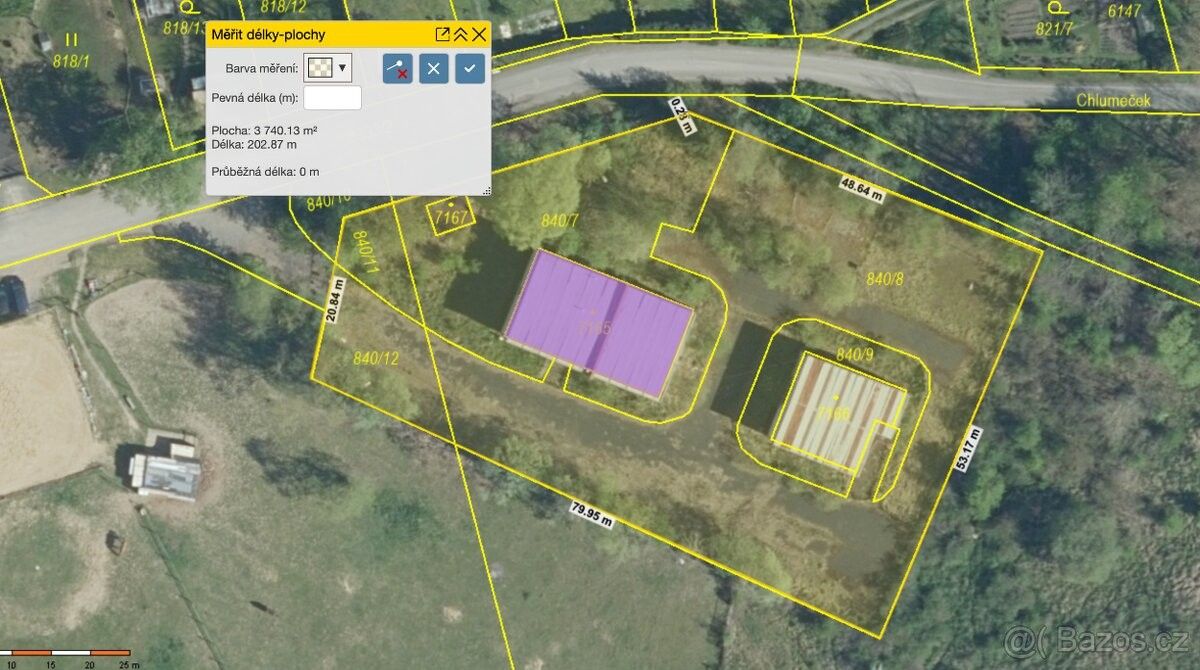 Pronájem pozemek pro bydlení - Cheb, 350 02
