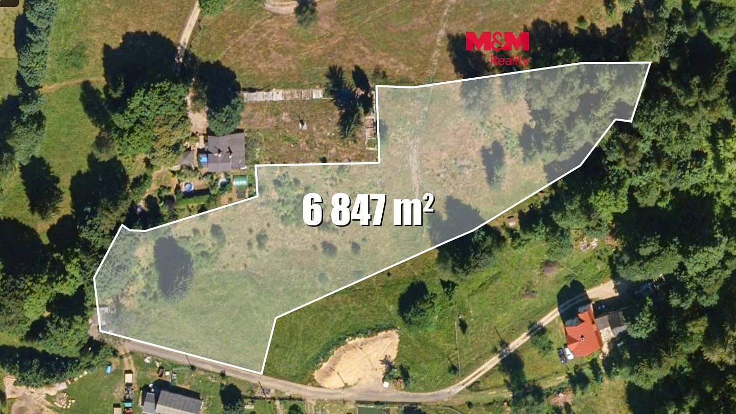 Louka, 6 847 m²